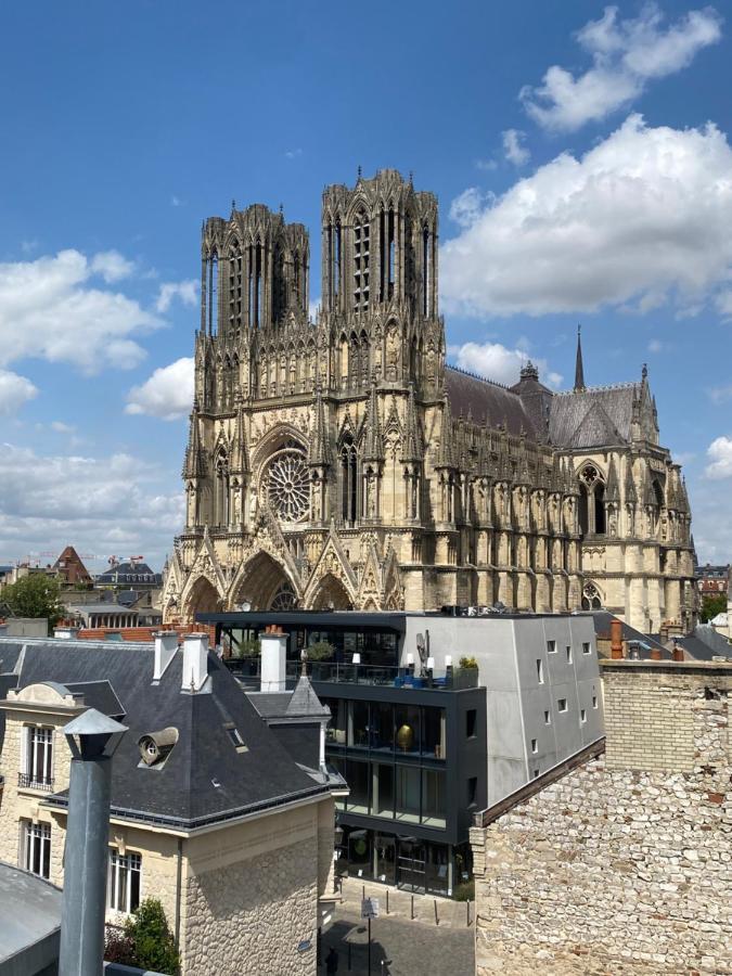 Апартаменти Duplex Hammam Au Pied De La Cathedrale Avec Vue Реймс Екстер'єр фото